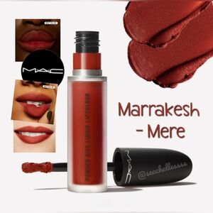 Marrakesh-Mere Powder Kiss Liquid Lipcolor Mac Cosmetics Brand New In Box